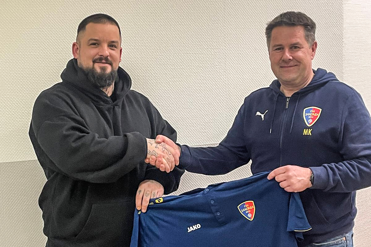 Tobias Becker wurde von der FSG Saxonia in der NordKick Talkshow entdeckt