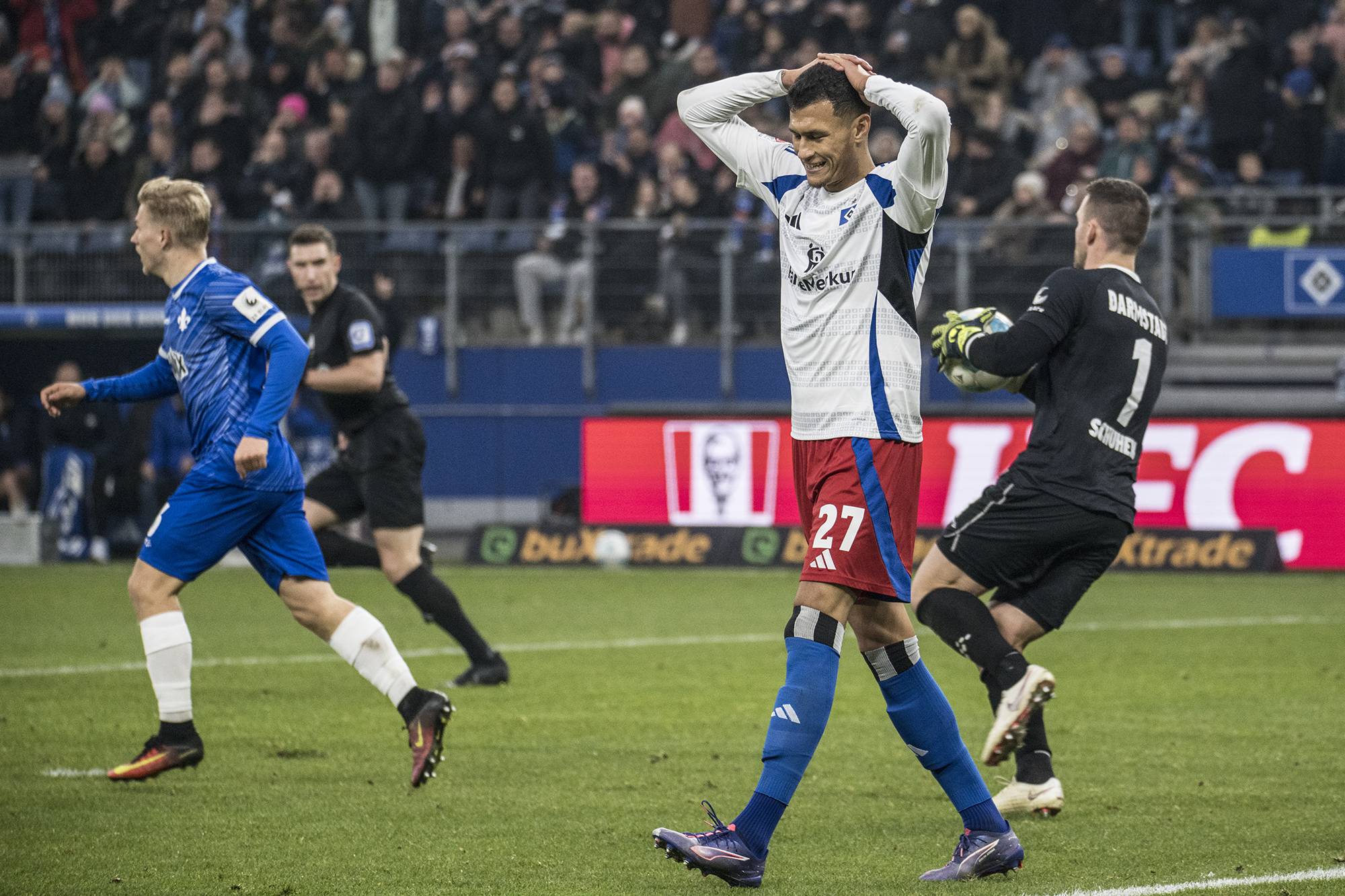 Read more about the article HSV vergibt trotz zweimaliger Führung den Sieg