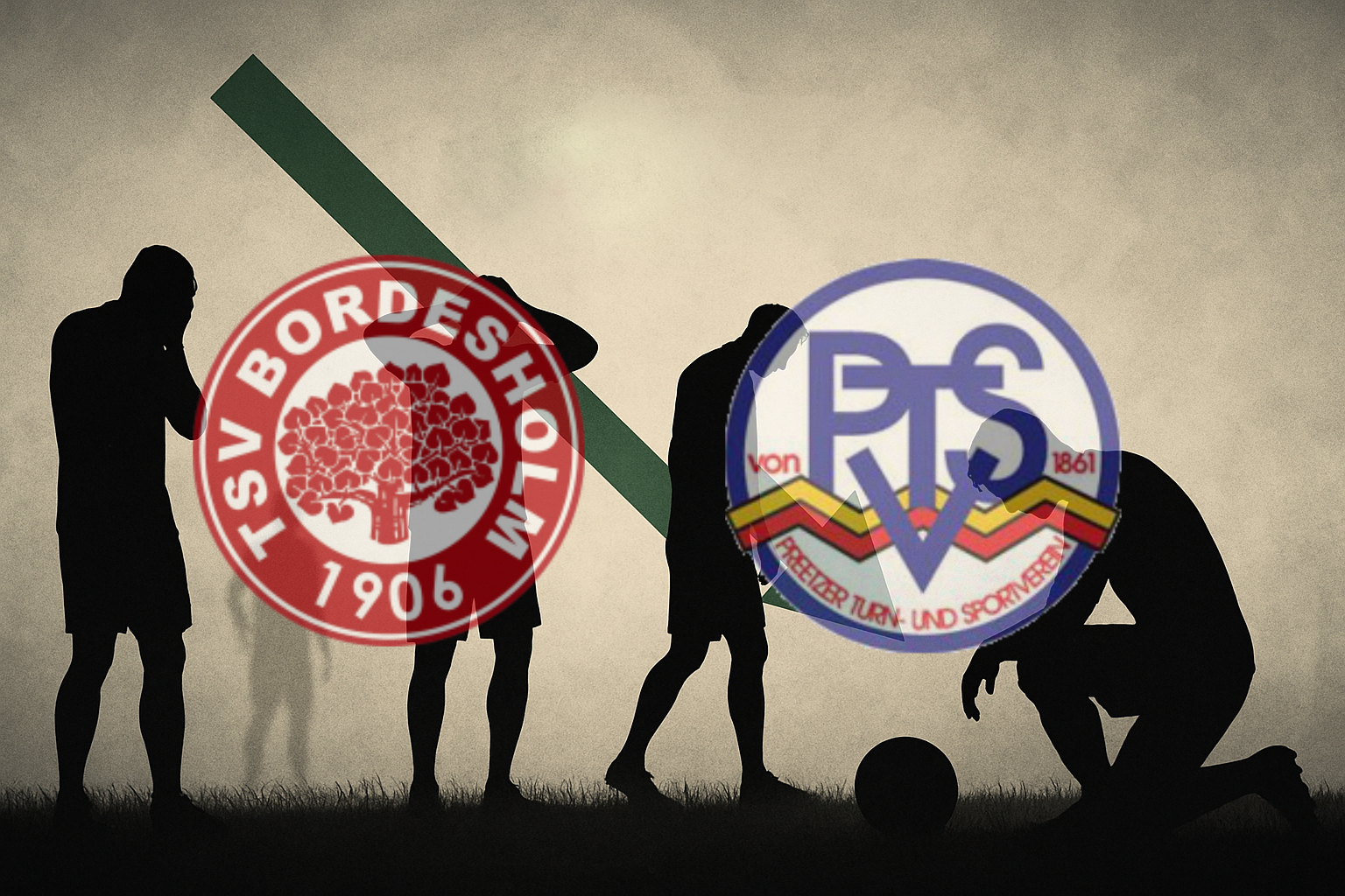 TSV Bordesholm und Preetzer TSV trennen sich 1:1 – beide steigen ab