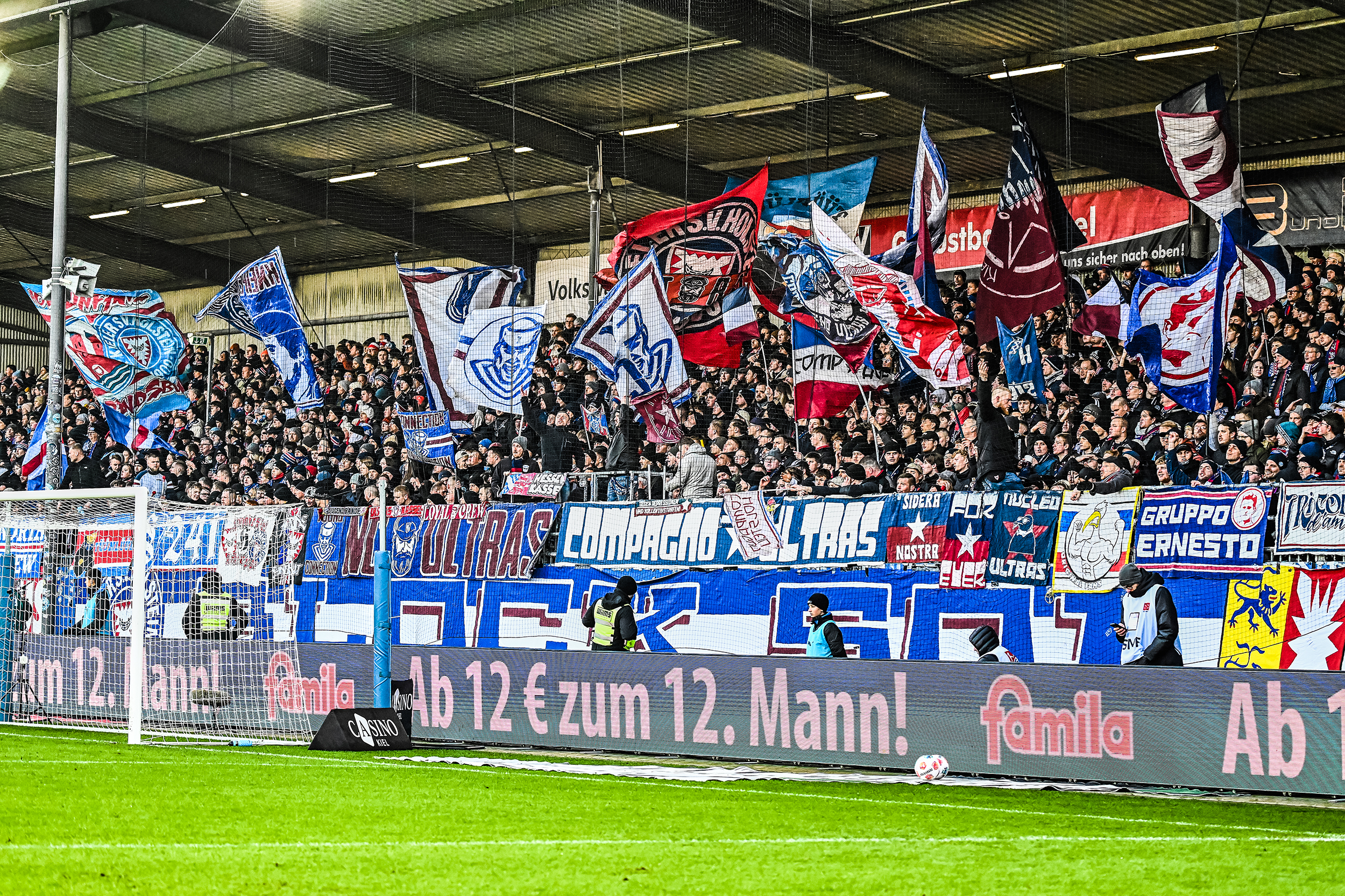 Fanblock Holstein Kiel - Holstein-Stadion