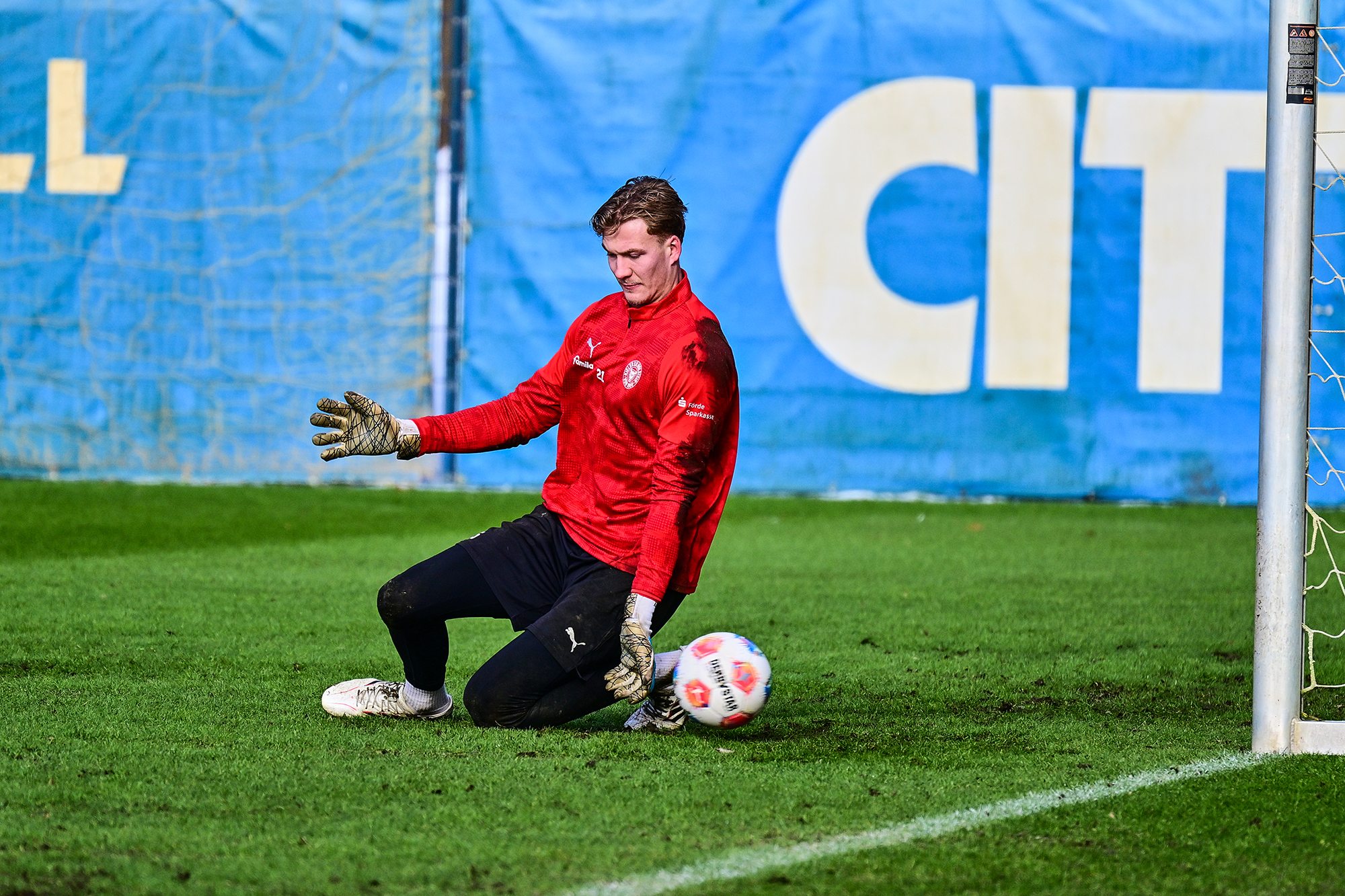 Torwart Jonas Krumrey