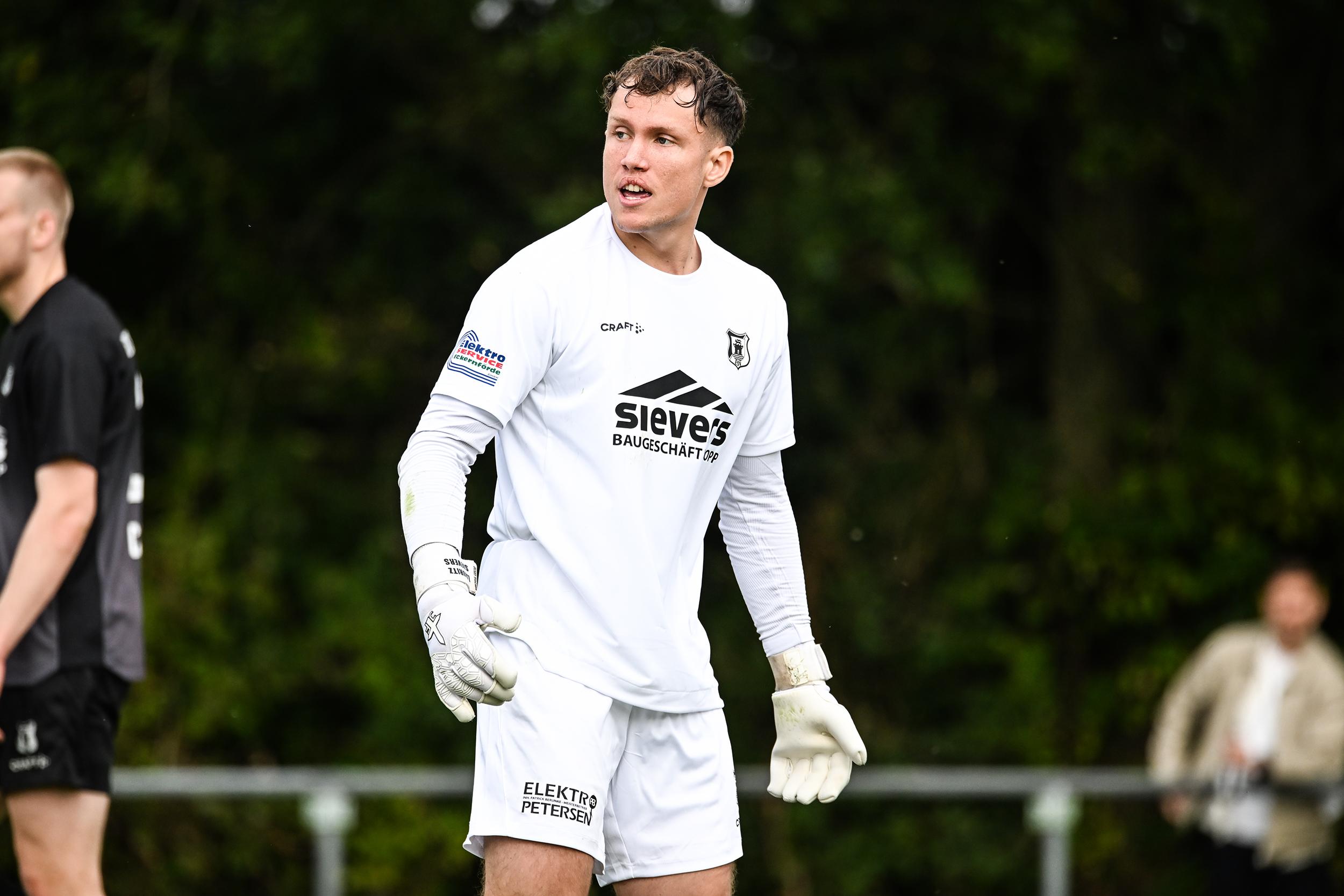 Lauritz Sievers, Torhüter in der Landesliga beim Eckernförder SV