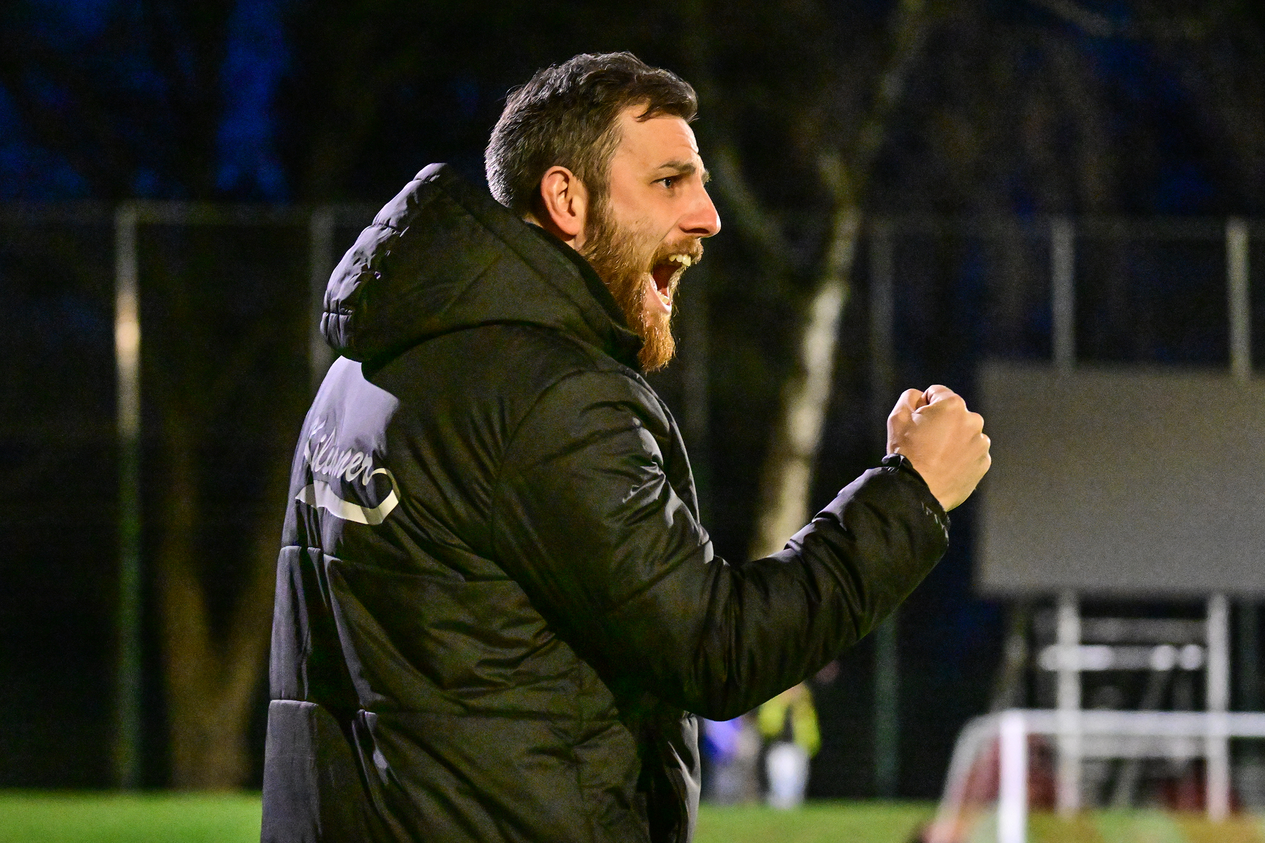 Kilia-Trainer Nicola Soranno hat momentan allen Grund zum Jubeln