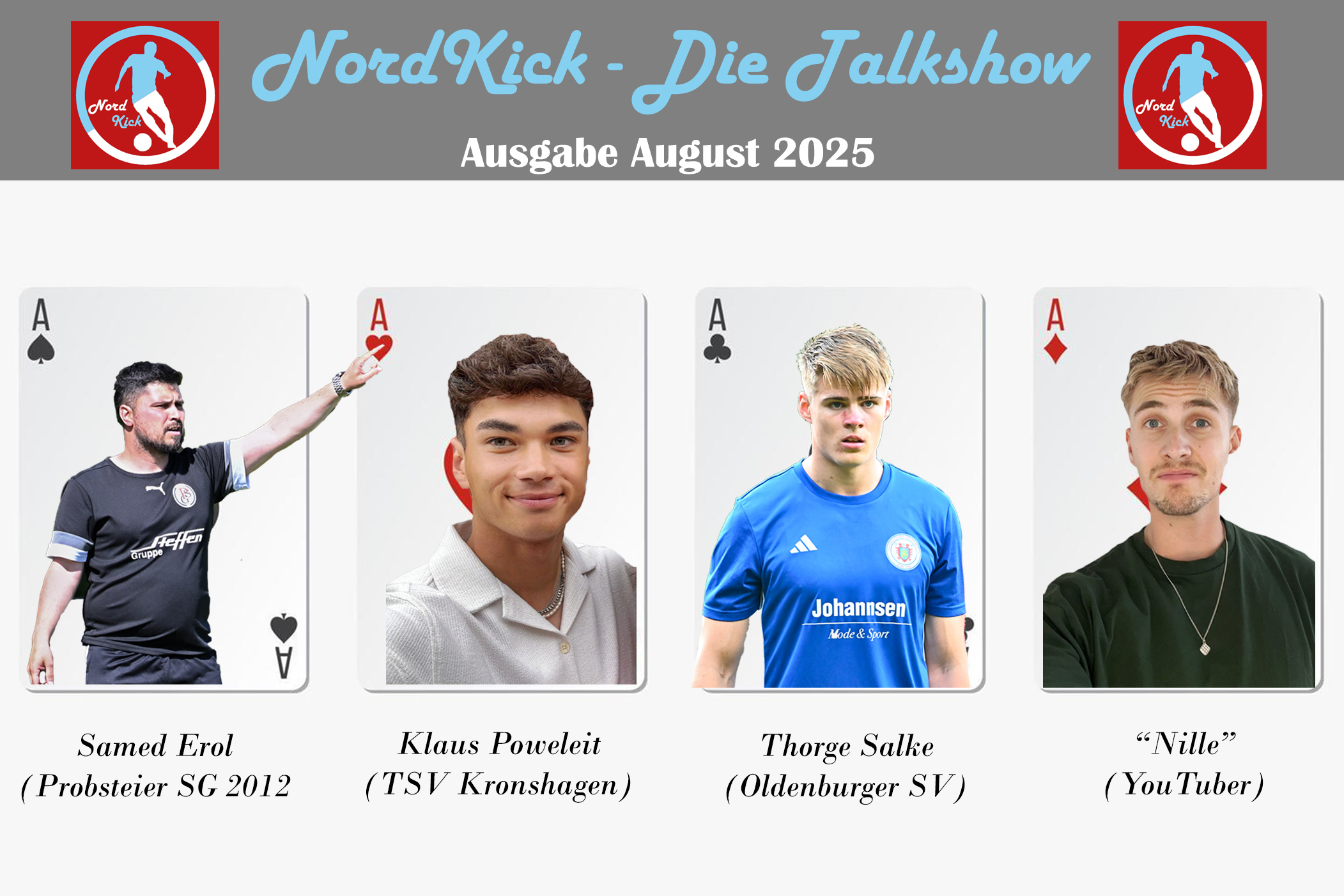 Read more about the article Neue NordKick Talkshow mit ausschließlich neuen Gesichtern