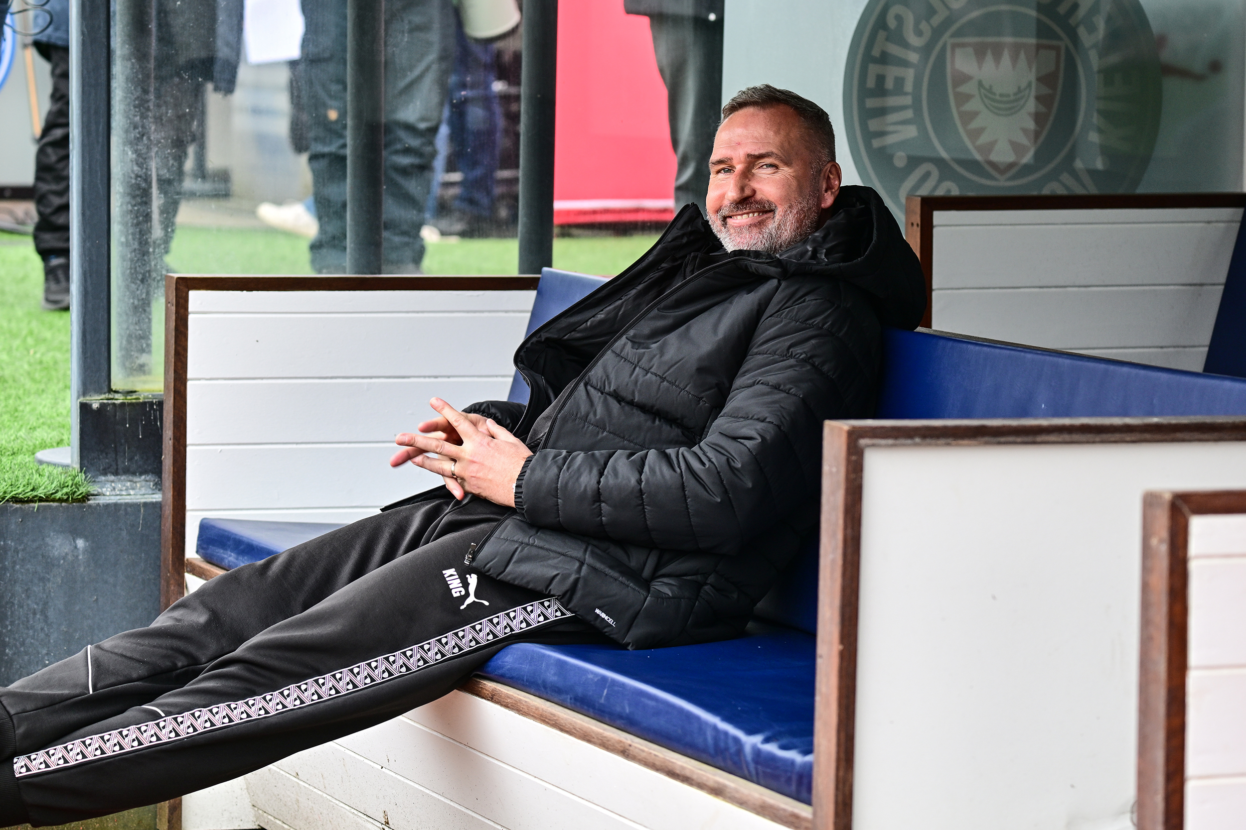 Trainer Tim Walter blickt optimistisch aufs Heimspiel gegen Preußen Münster