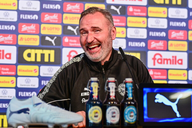 Mehr über den Artikel erfahren Holstein Kiel: Mit guter Laune in den Abstiegskampf